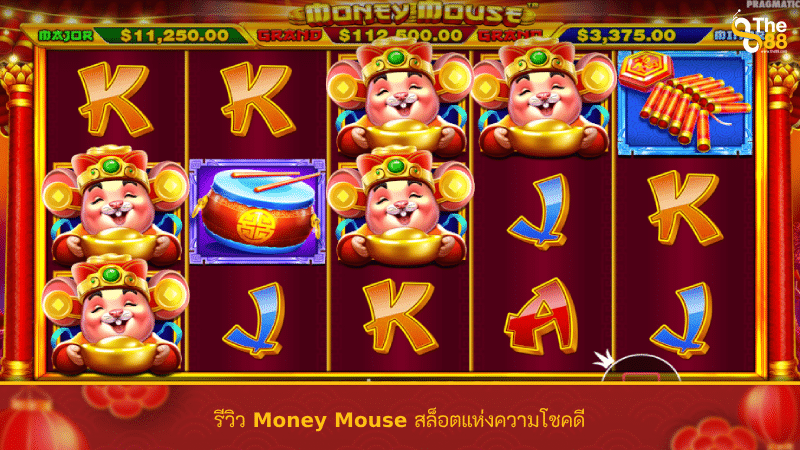 รีวิว Money Mouse สล็อตแห่งความโชคดี